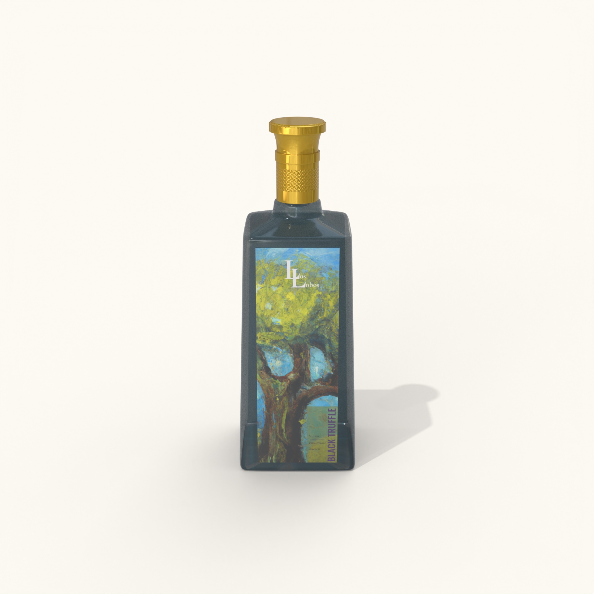 LOS LOBOS BLACK TRUFFLE EVOO OLIVE OIL blank
